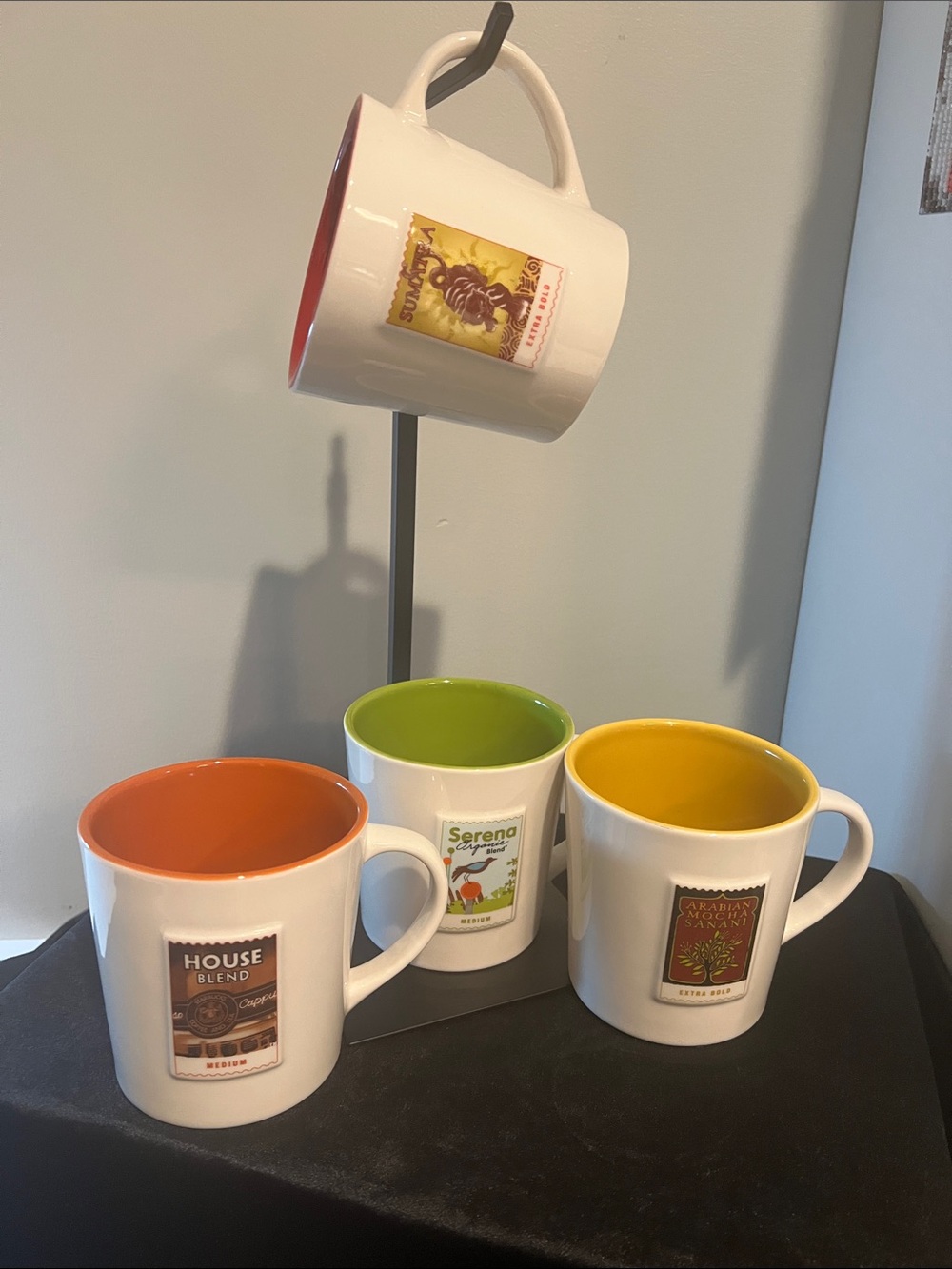 Starbucks 16oz ceramic mug set